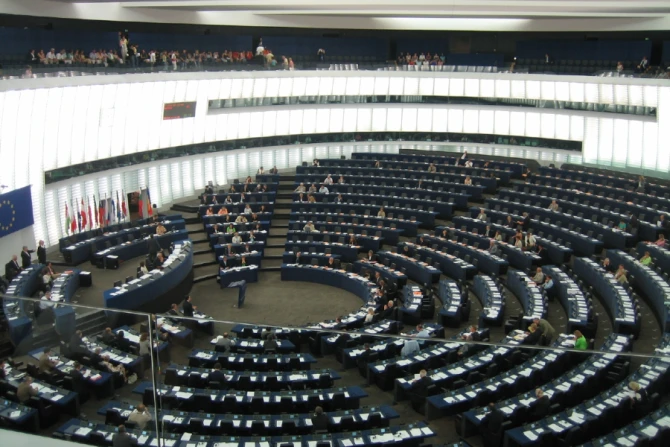The European Parliament in Strasbourg, France