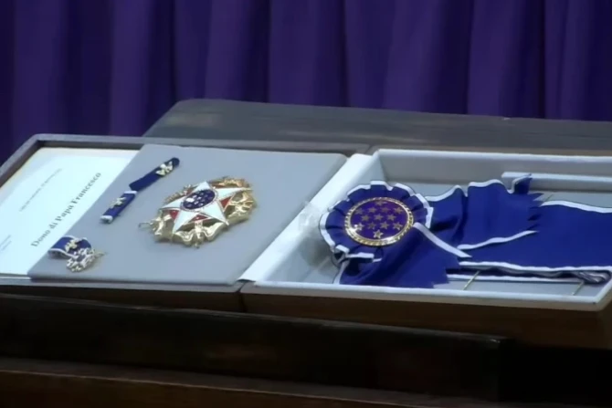 Presidential Medal of Freedom awarded to Pope Francis.