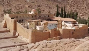 St. Catherine’s Monastery in the Sinai Peninsula, Egypt.