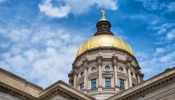 Gold dome of the Georgia Capitol in Atlanta.