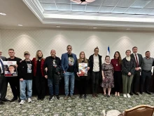 Family members of Oct. 7, 2023, Israeli hostages gather in Washington, D.C., Tuesday, March 11, 2025.