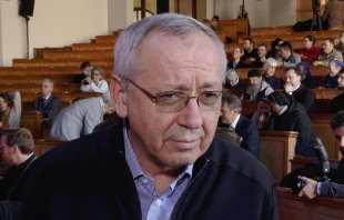 Father Marko Rupnik in an interview with EWTN in 2020. Credit: EWTN