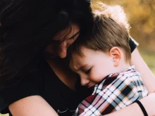 A mother and child