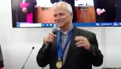 Pope Leo XIV, when he was a bishop, received the Gold Medal of St. Toribio de Mogrovejo from the Peruvian bishops in 2023.