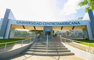 The economic sciences building of the Central American University (UCA) in Nicaragua. Credit: Courtesy of the Jesuits Central America